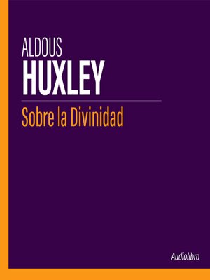 cover image of Sobre la Divinidad